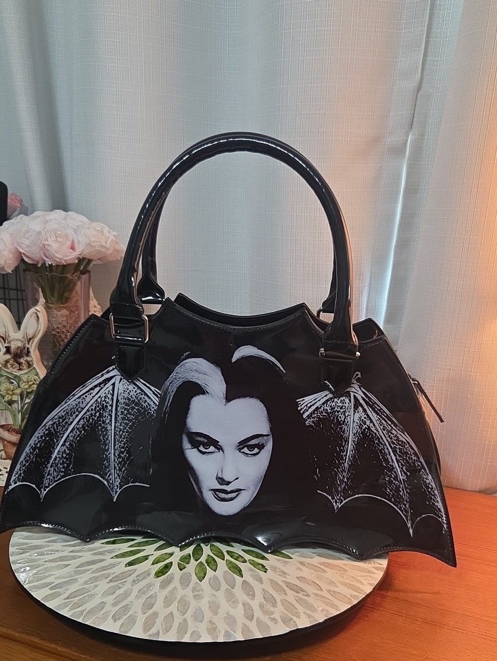 The Munsters Lily Bat Shaped Handbag Purse by Rock Rebel RARE